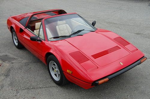 Find Used 1984 Ferrari 308 Gts Quattrovalvole Red With Cream