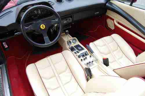 Find Used 1984 Ferrari 308 Gts Quattrovalvole Red With Cream