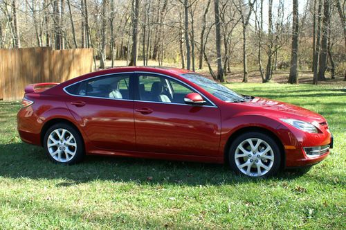 Mazda s grand touring 272 hp v-6 fire glow red