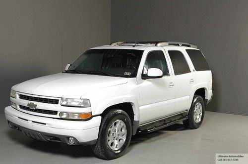 2003 chevrolet tahoe z71 4x4 sunroof leather heat seats bose heated seat 1-owner