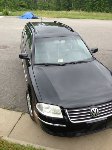 2003 volkswagen passat glx 4 motion wagon 4-door 2.8l great condition