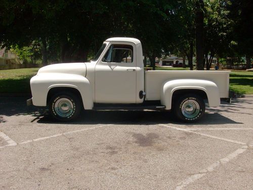 1954 ford f100 stepside 351c motor disc brakes extras must see