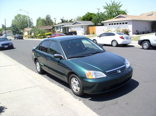 2002 honda civic gx (cng) w/ hov stickers