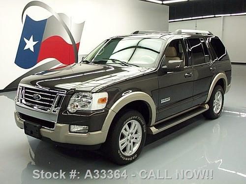 2006 ford explorer eddie bauer sunroof htd leather 73k texas direct auto