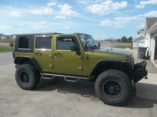 2007 jeep wrangler unlimited x sport utility 4-door 3.8l