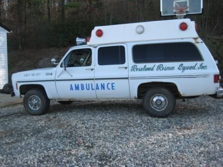 1977 gmc suburban ambulance 4x4