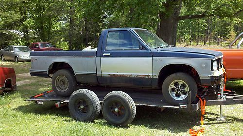 Chevy s10 v8 project