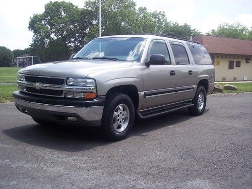 2001 chevrolet suburban ls, loaded, 1 owner, perfect history, mint, must see
