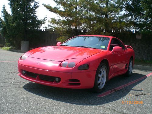 1995 Mitsubishi 3000GT, 3.0 L, 6 Cylinders, 5 Speed Manual…Caracas Red, Black le, image 1