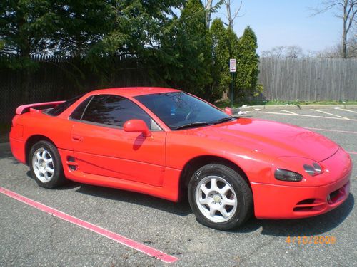 1995 Mitsubishi 3000GT, 3.0 L, 6 Cylinders, 5 Speed Manual…Caracas Red, Black le, image 2