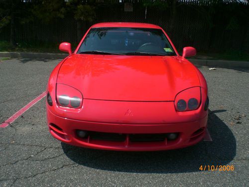 1995 Mitsubishi 3000GT, 3.0 L, 6 Cylinders, 5 Speed Manual…Caracas Red, Black le, image 4