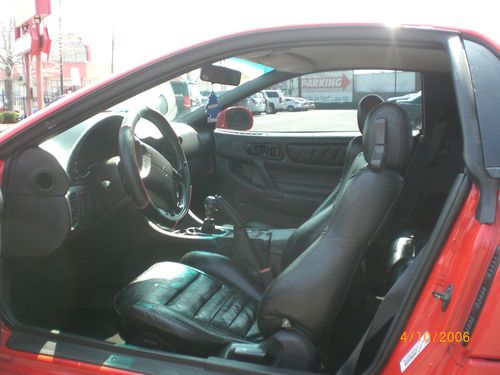 1995 Mitsubishi 3000GT, 3.0 L, 6 Cylinders, 5 Speed Manual…Caracas Red, Black le, image 9