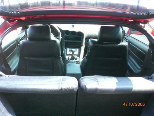 1995 Mitsubishi 3000GT, 3.0 L, 6 Cylinders, 5 Speed Manual…Caracas Red, Black le, image 14