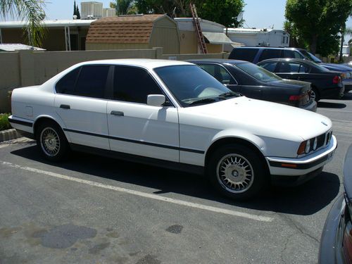 California rust free bmw 525i  runs and drives  transmission slips  no reserve