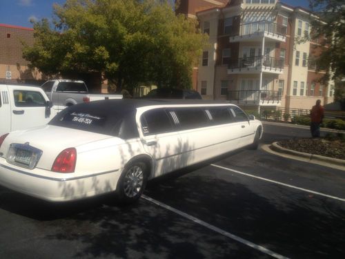 Stretch limousine town car