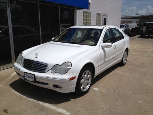 2001 mercedes e320 white tan one owner clean carfax records