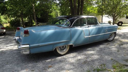 1956 cadillac deluxe sadan  deville 4-door hardtop, 25,000 miles, #'s matching!