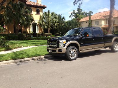 2013 f350 king ranch 4x4 with 5th wheel prep package