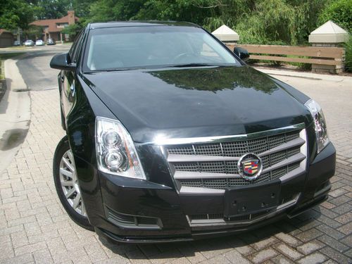 2011 cadillac cts luxury sedan (*8500 miles,nav,leather,rebuilt title salv*)