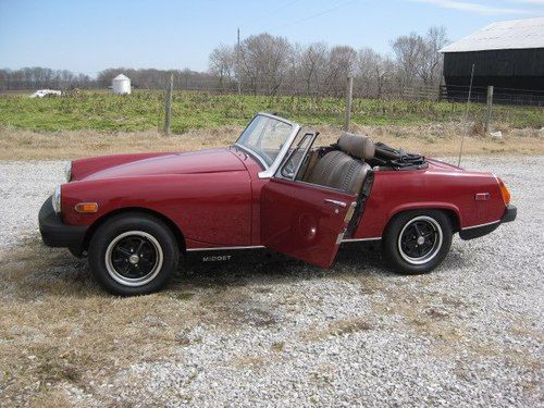 1978 mg midget. original 32,000 mile car