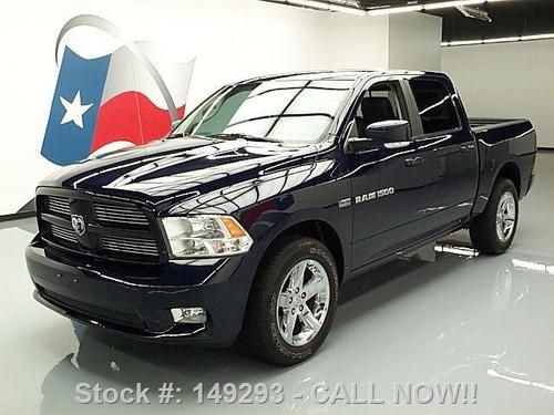 2012 dodge ram sport crew hemi nav rear cam 20's 24k mi texas direct auto