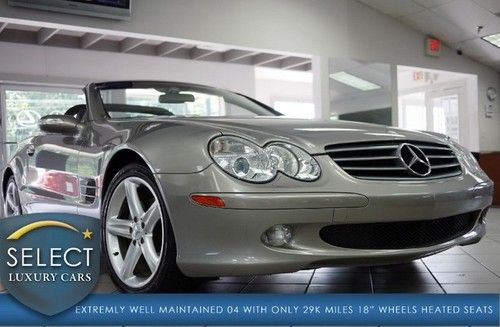 Stunning sl500 bose cd changer heated seats only 29k miles pristine!