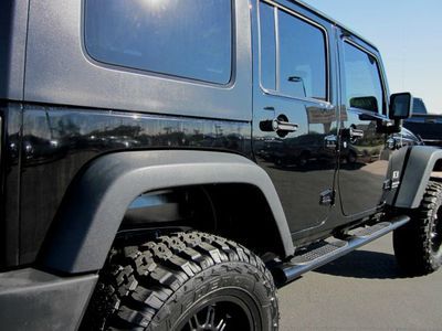 Find used 2008 JEEP WRANGLER UNLIMITED 4 DOOR 4X4 6 SPEED LIFTED SUV LONG TRAVEL~LOW MILES in