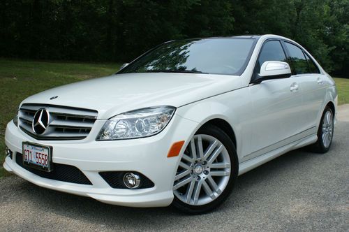 09 c300 4-matic sport pano roof super clean priced to sell mercedes benz amg c63