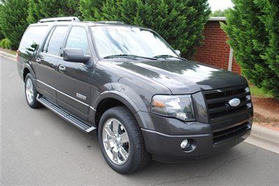 2007 ford expedition el limited 2wd nav dvd chromes nc we take trades