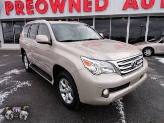 12 gold gx460 4x4 heated leather sunroof navigation