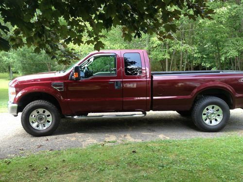 2008 Ford F-250 Super Duty XLT Extended Cab Pickup 4-Door 6.4L, image 2