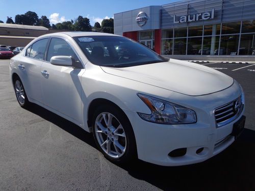 12 maxima 3.5 sv v6 automatic power sunroof bluetooth video 1 owner 31k miles