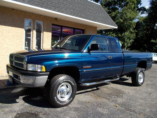 5.9 cummins turbo diesel 4x4 only 47774 actual miles nj auction clean carfax 4wd