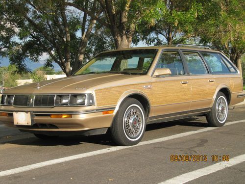 1987 oldsmobile cutlass cruiser brougham wagon 4-door 3.8l