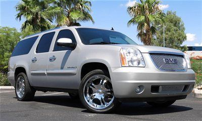 **no reserve** 2007 gmc yukon denali xl awd loaded leather 1 owner well maint.