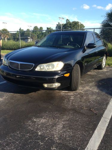 2000 infiniti i30 base sedan 4-door 3.0l black with tan leather