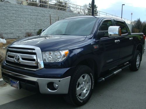 2011 toyota tundra crewmax sr5 5.7l v8 4x4 trd off-road &amp; cold weather package