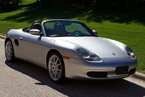2002 porsche boxster 5-speed  extra clean &amp; low mileage clean carfax report