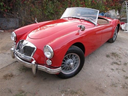 1962 mga 1600 mk2 roadster, restored, some assembly required