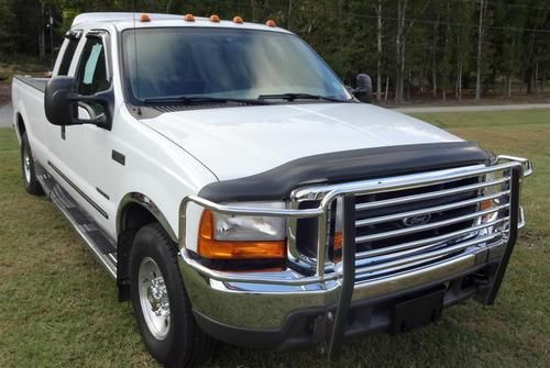 2000 ford f350 xlt. 7.3 super duty, super cab. low miles. loaded