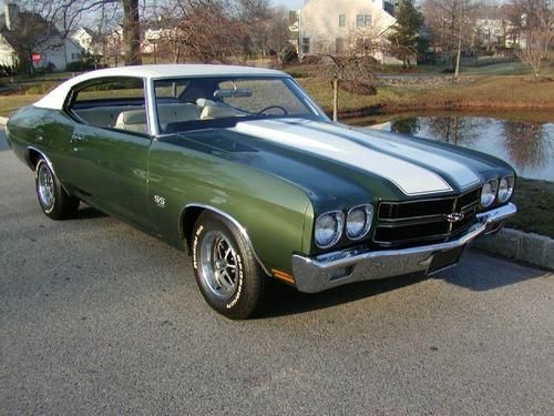 70 chevrolet chevelle ss 396 numbers match