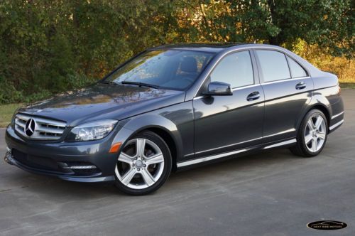 5-days *no reserve* &#039;11 mercedes-benz c300 4matic 1-owner off lease *best price*
