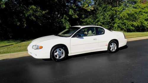 2002 chevrolet monte carlo ss coupe 2-door 3.8l real sharp leather &amp; moonroof