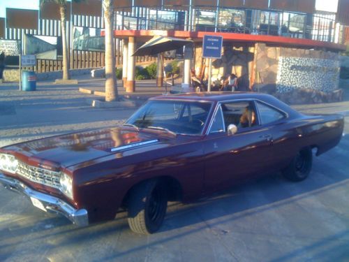 1968 road runner 383, automatic
