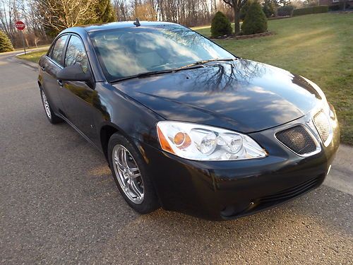 2009 pontiac g6 gt sedan 4-door 3.5 fully loaded leather sunroof rebuilt salvage