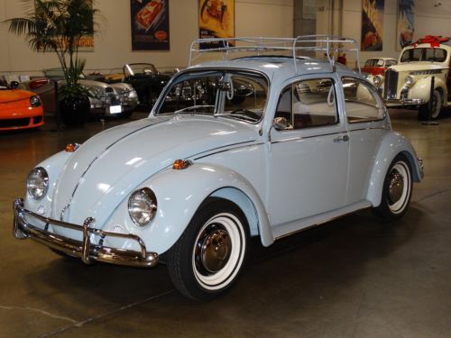 1967 volkswagen beetle sunroof california bug fully restored