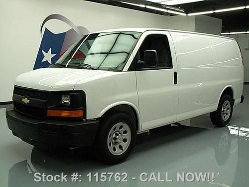 2013 chevrolet express 1500 cargo van 4.3l v6 a/c 7k mi texas direct auto