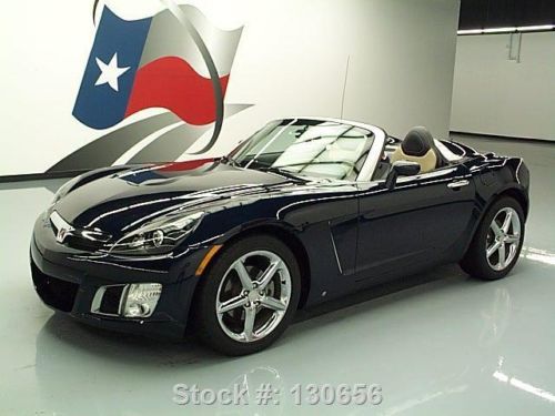 2007 saturn sky red line convertible 5speed leather 22k texas direct auto