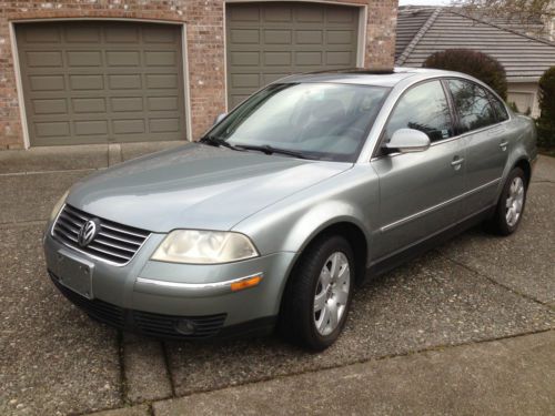 2005 volkswagen passat tdi gls sedan. biodiesel. runs on vegatable oil