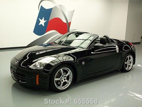 2007 nissan 350z touring roadster auto htd leather 21k! texas direct auto